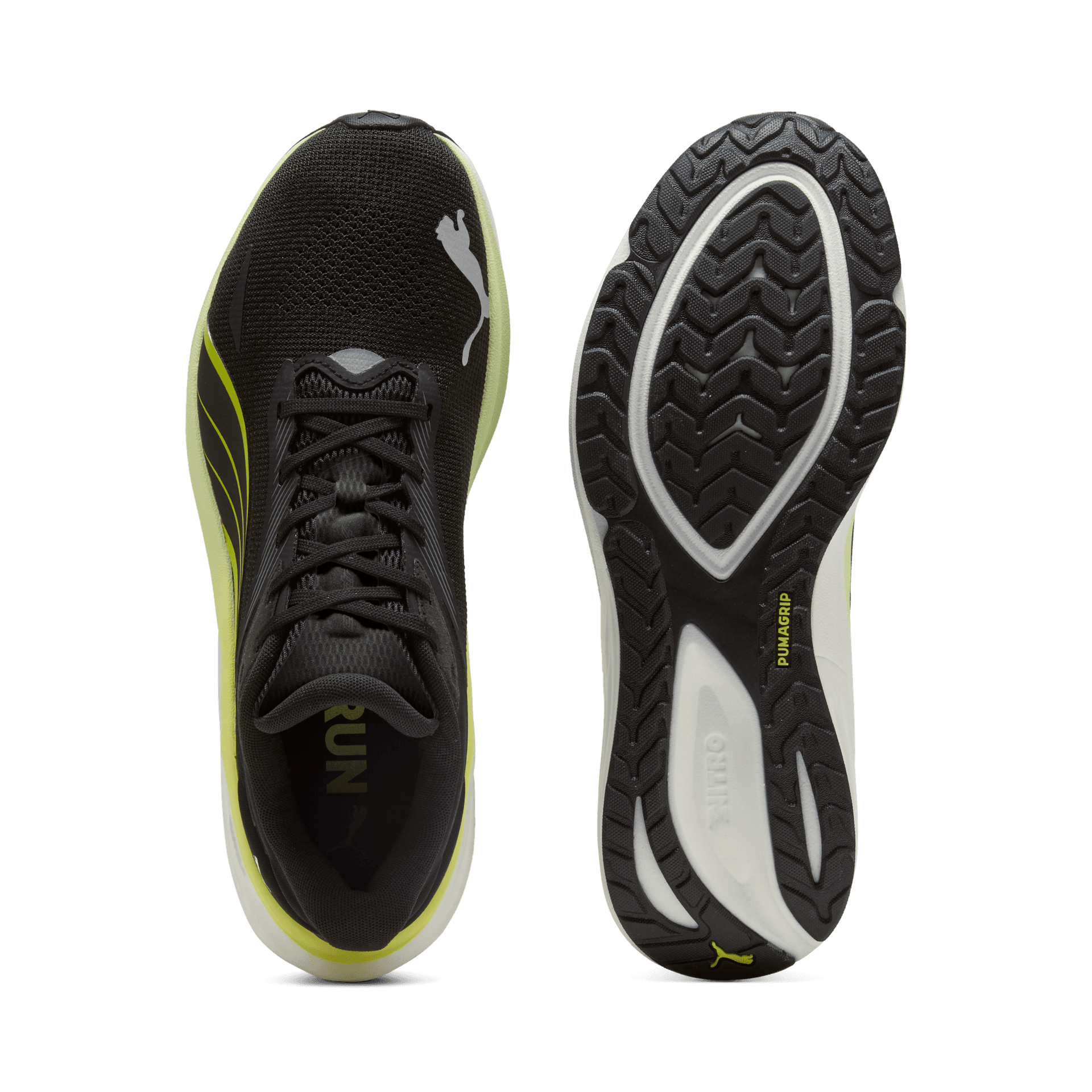 PUMA Electrify Nitro 4 – Puma Black Apple Spritz Lux Lime — 6