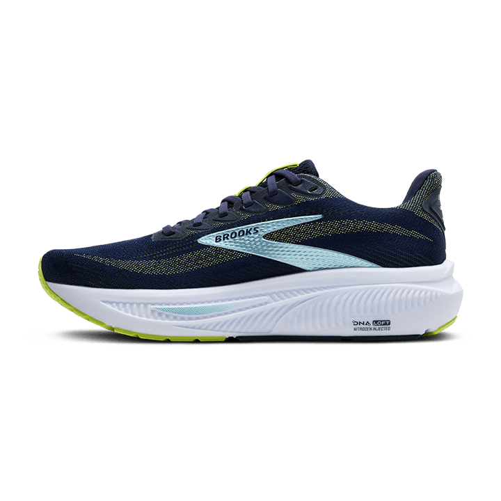 Brooks Ghost 17 – Peacoat Lime Blue — 3