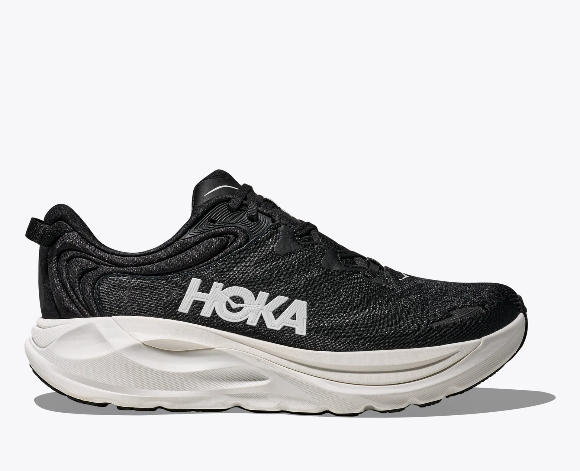 HOKA Gaviota 6 – Black / White