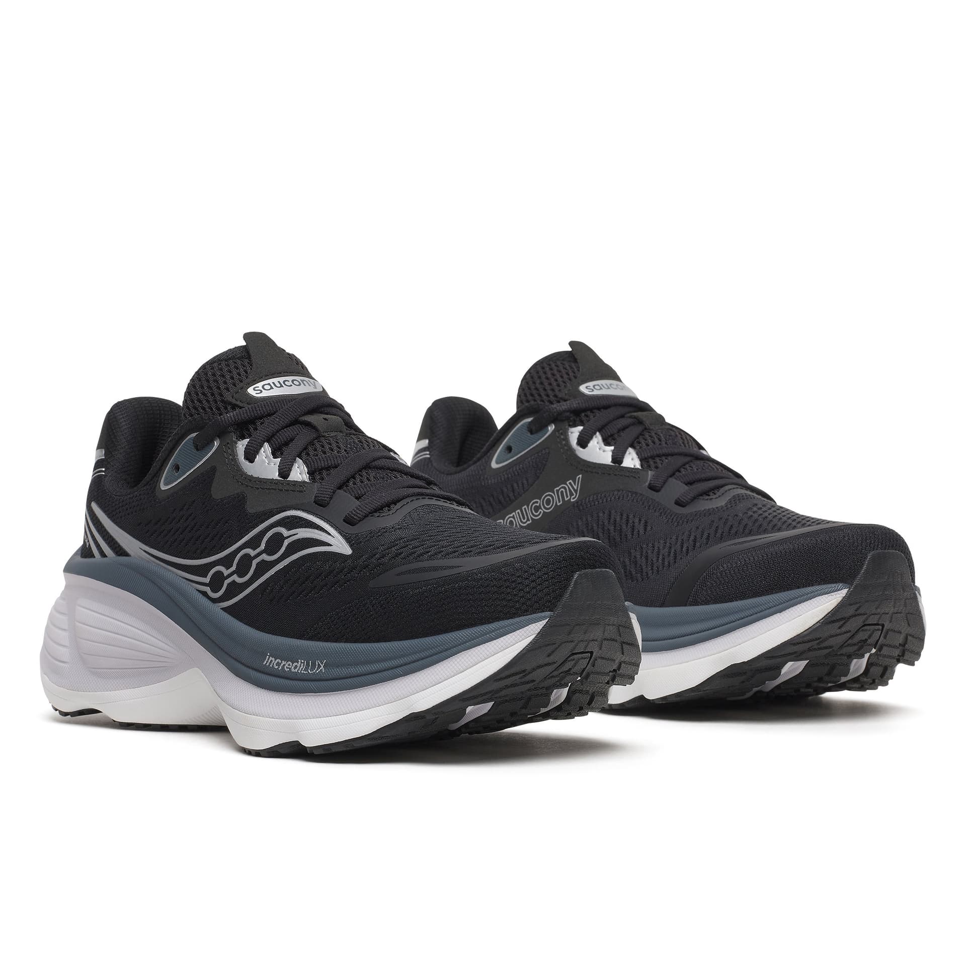 Saucony Hurricane 26 – Black Silver (2) — 3