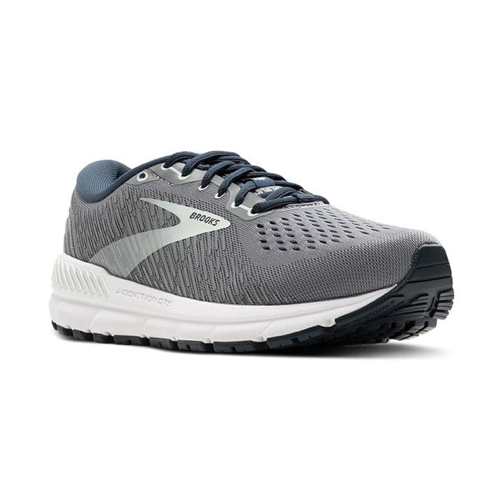 Brooks Addiction GTS 15 – Grey Navy Aqua — 2