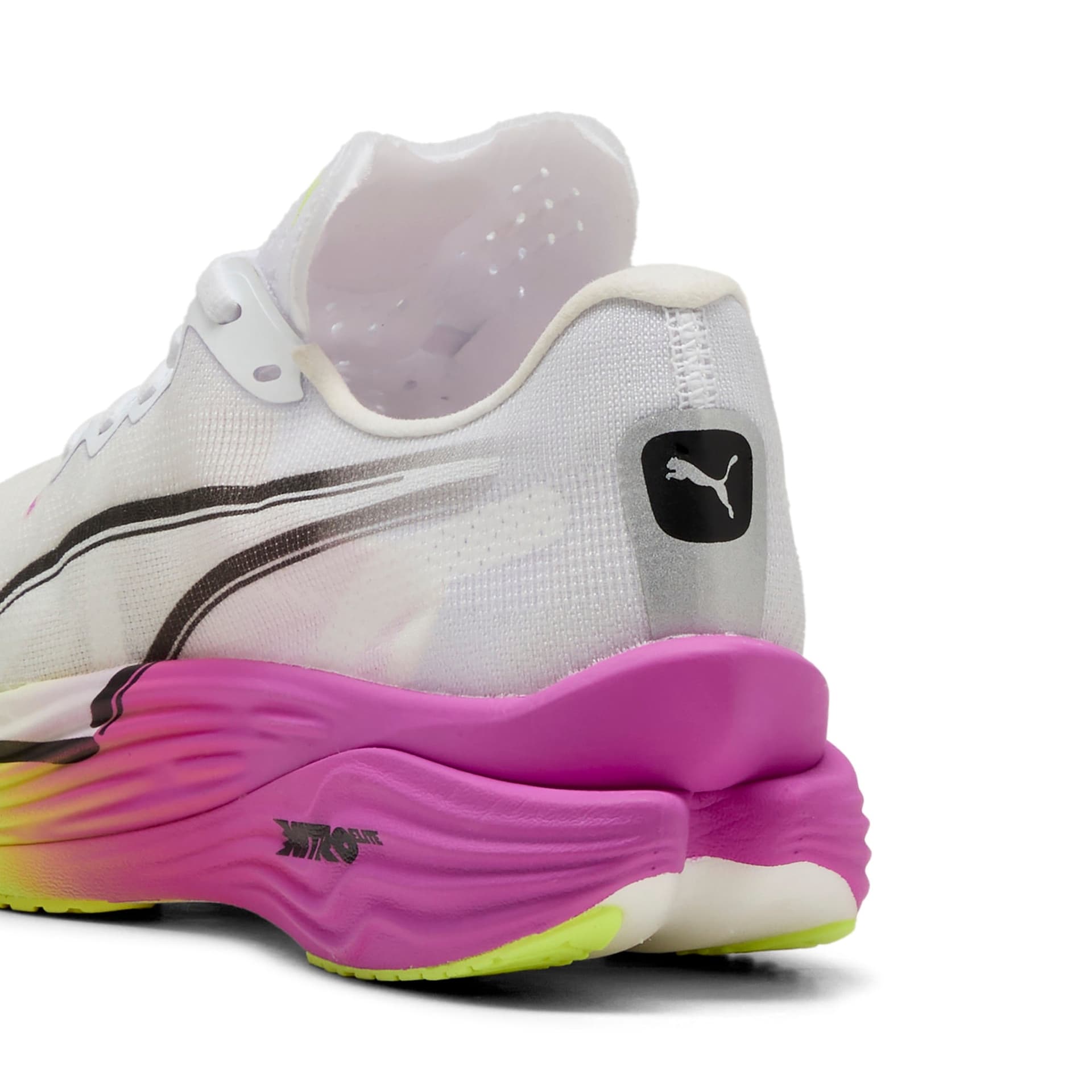 PUMA Deviate Nitro Elite 3 – Puma White Pure Magenta — 5