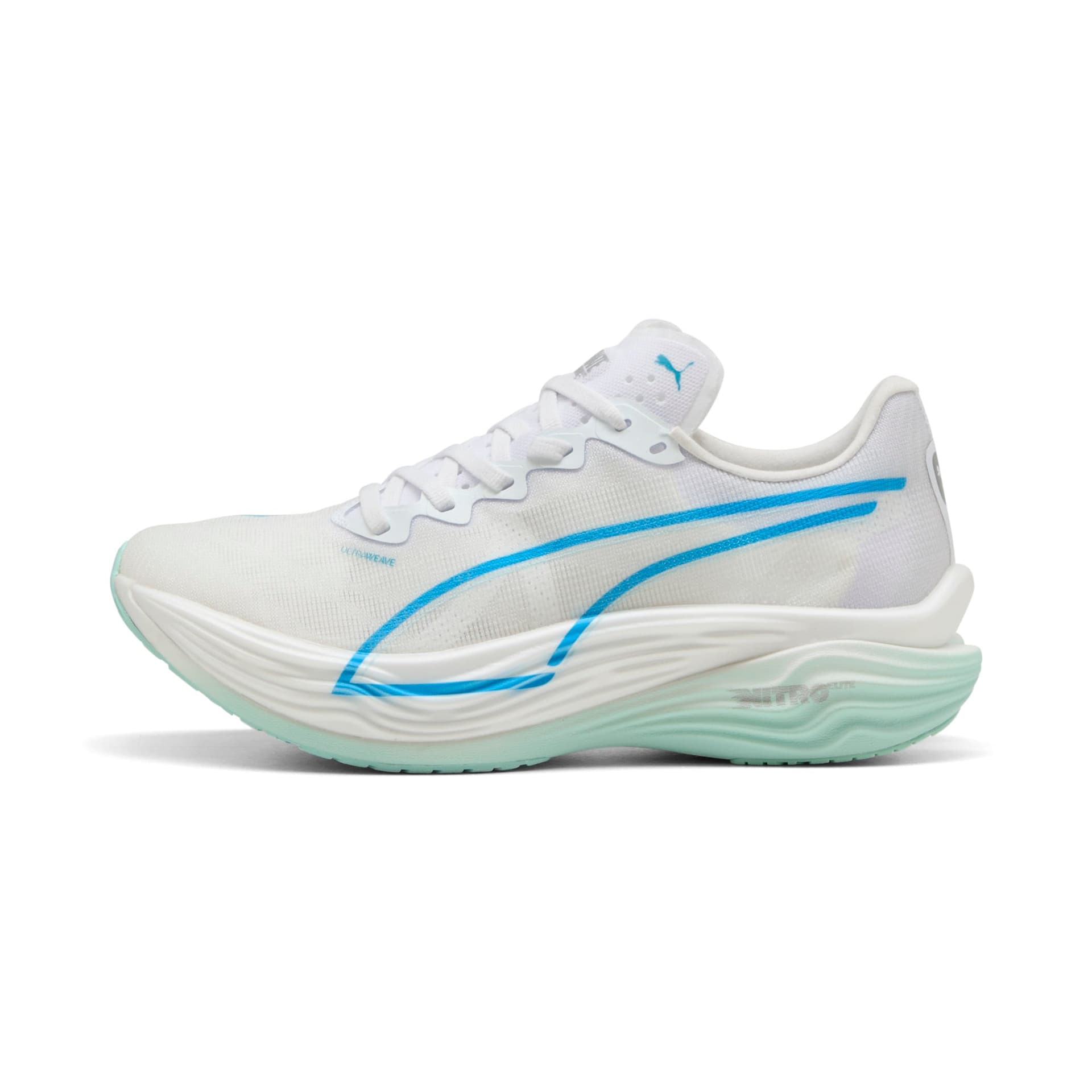 PUMA Deviate Nitro Elite 3 – Puma White Speed Blue — 2