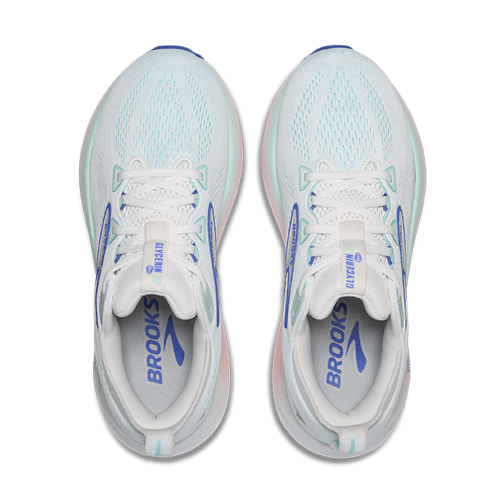 Brooks Glycerin 22 – White Limpet Shell Amparo Blue — 5