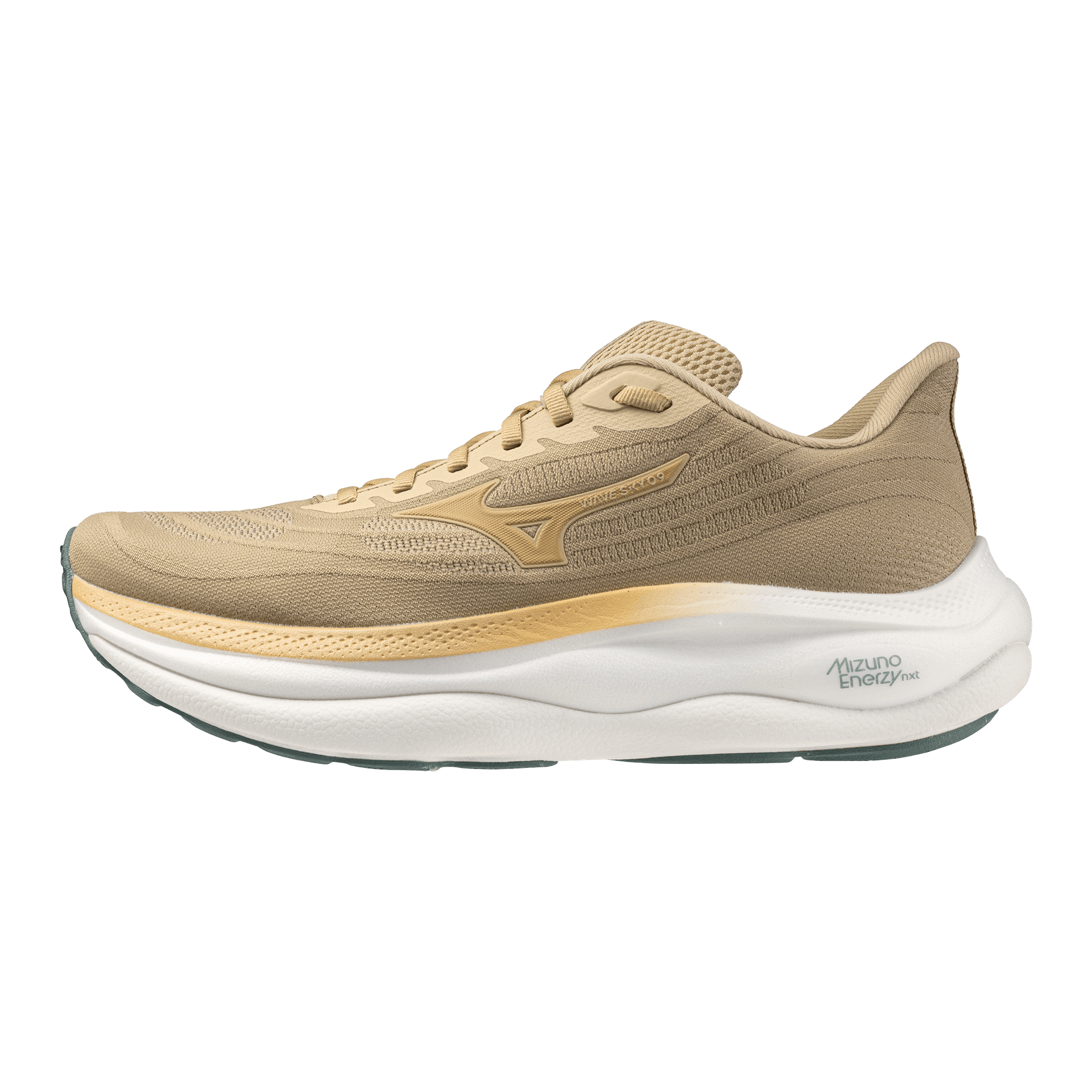 Mizuno Wave Sky 9 – Pale Khaki Curds And Whey — 2