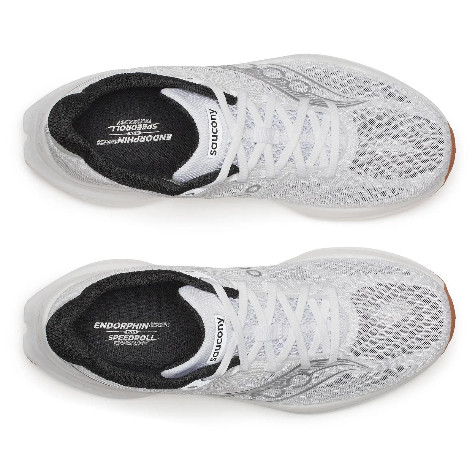 Saucony Endorphin Speed 5 Heren – White | Gum — 5