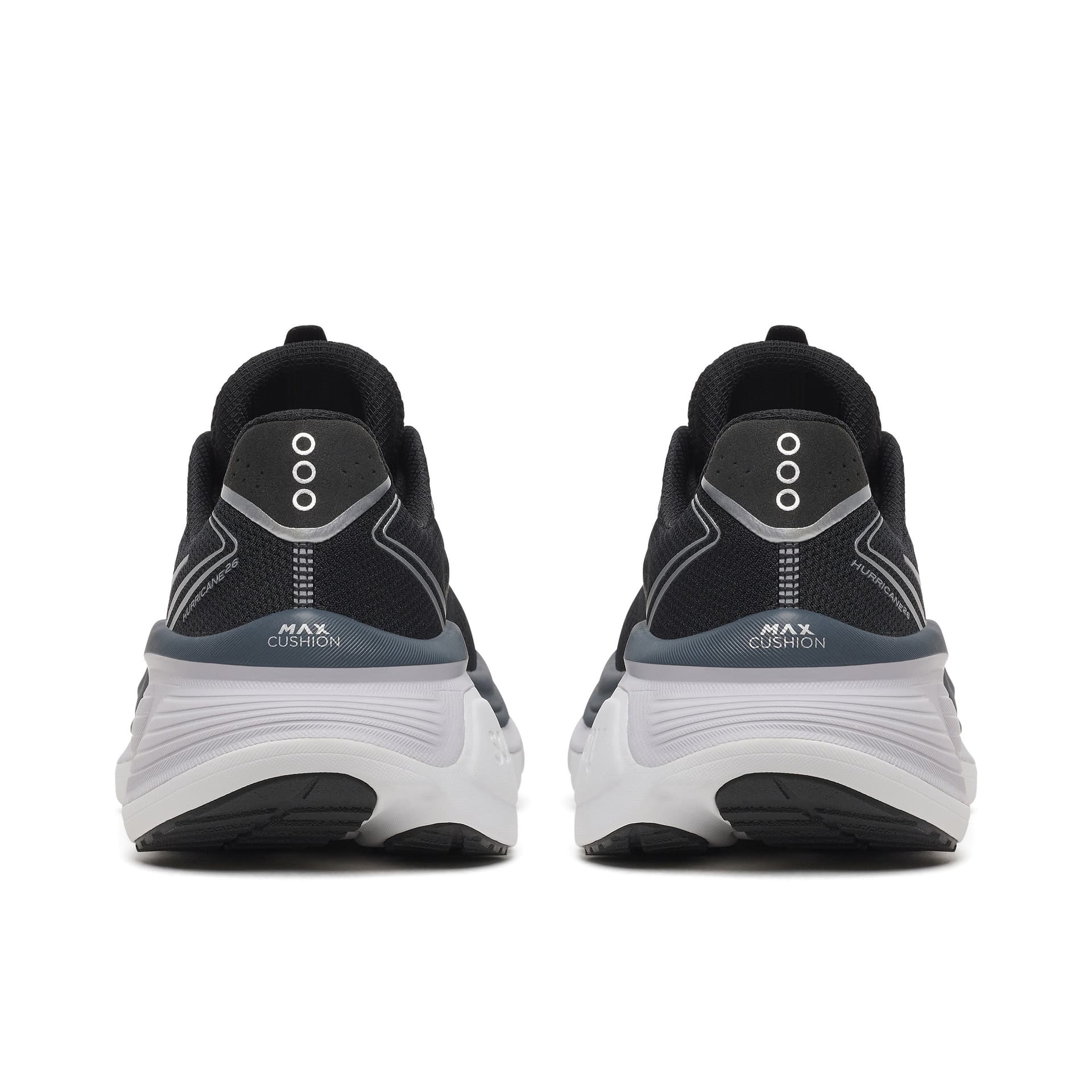 Saucony Hurricane 26 – Black Silver (2) — 5