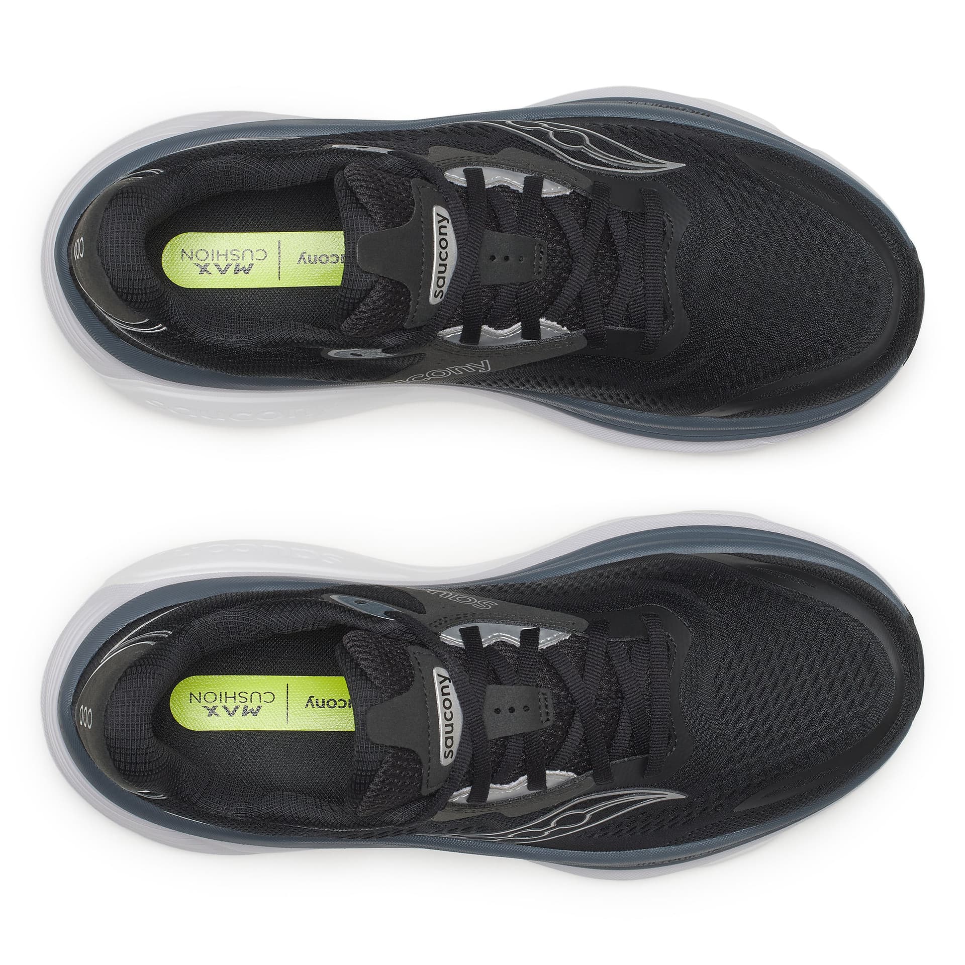 Saucony Hurricane 26 – Black Silver — 4