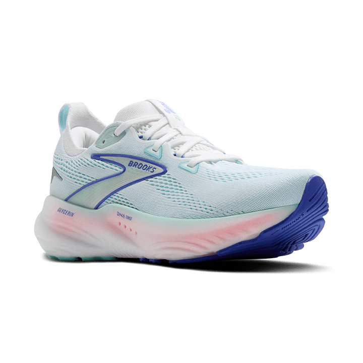 Brooks Glycerin 22 – White Limpet Shell Amparo Blue — 2