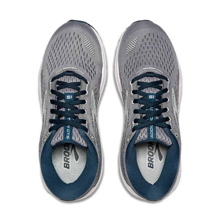 Brooks Addiction GTS 15 – Grey Navy Aqua — 4