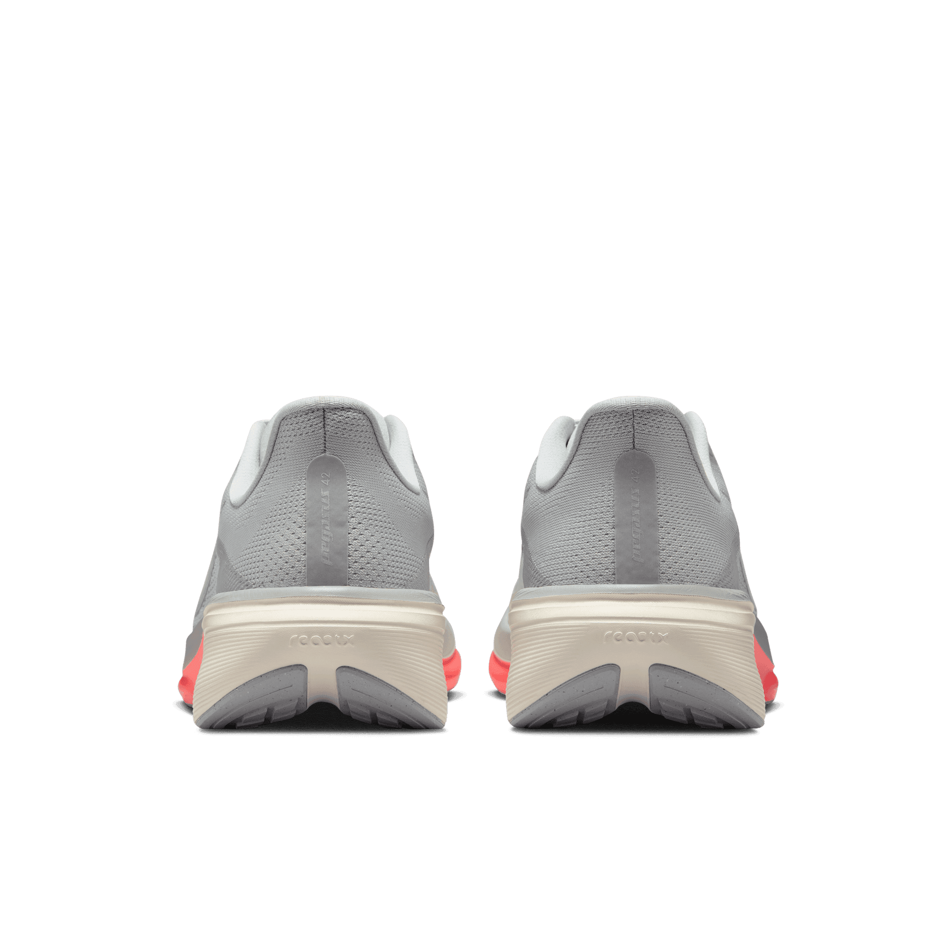 Nike Pegasus 42 – Wolf Grey Metallic Silver Photon Dust — 8