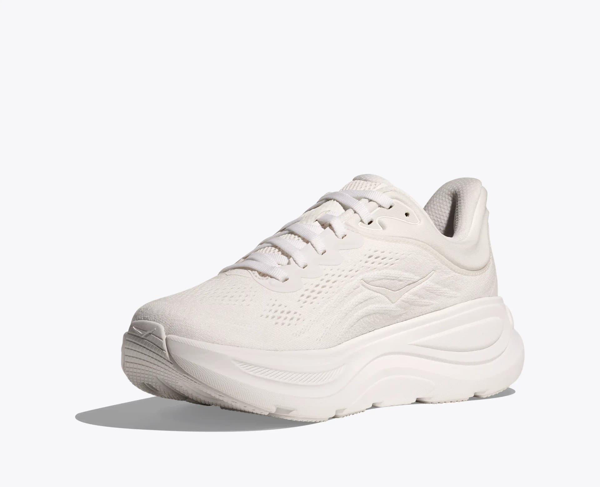 HOKA Bondi 9 – White / White — 3
