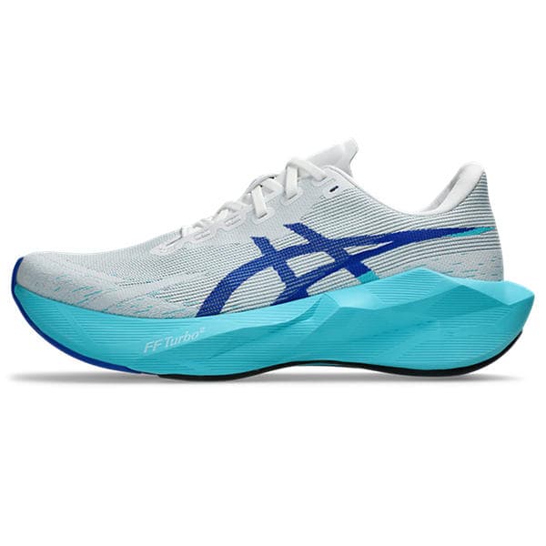 ASICS Novablast 6 – White Energy Aqua — 4