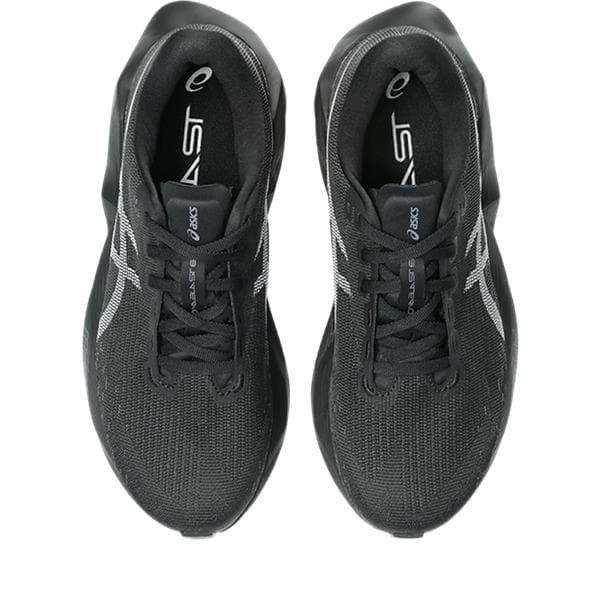 ASICS Novablast 6 – Black Black — 7