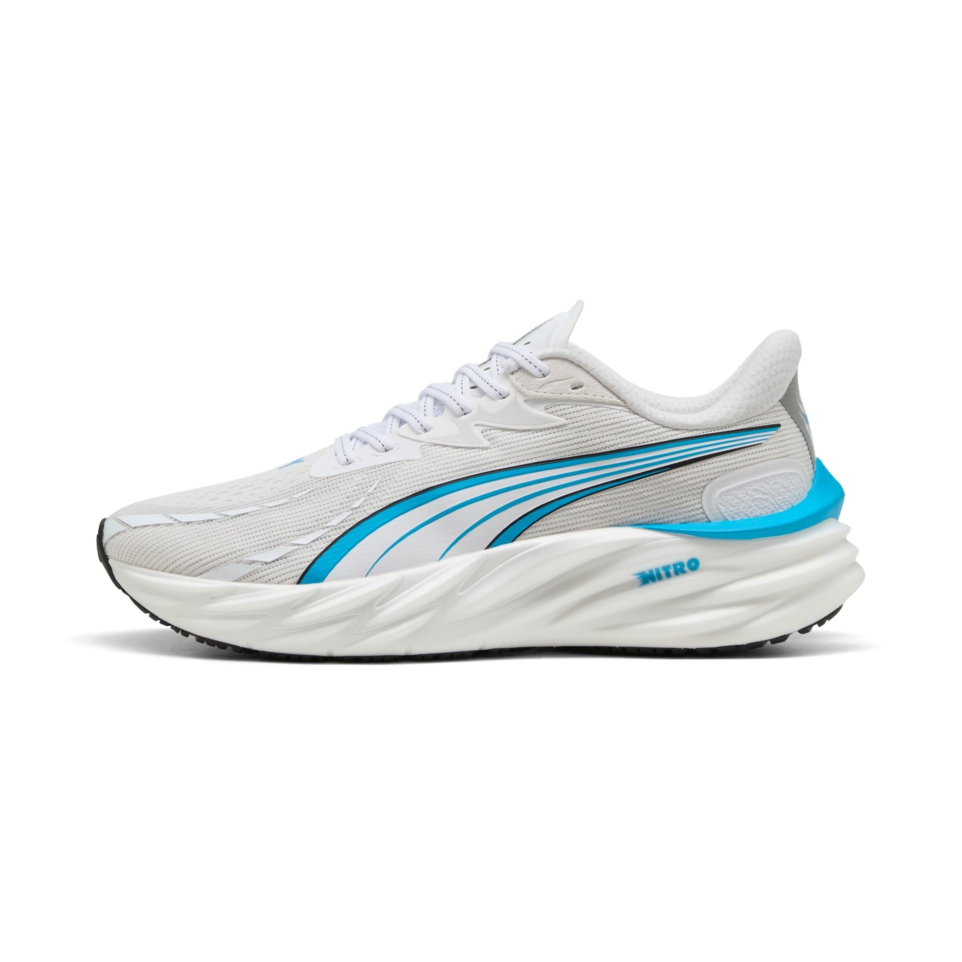 PUMA Velocity Nitro 4 – Puma White Speed Blue — 2