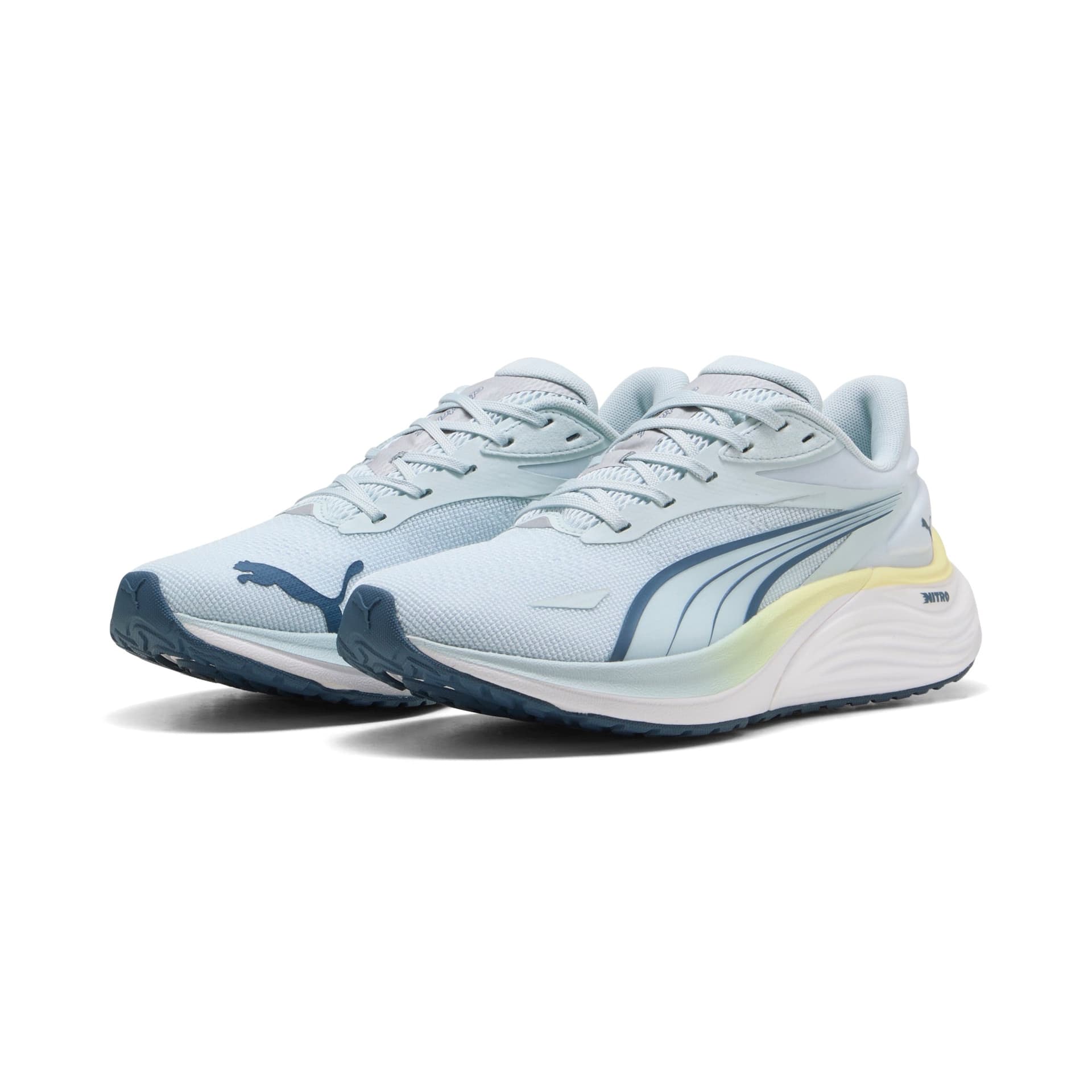 PUMA Electrify Nitro 4 – Sea Glass Dark Indigo Gray Echo — 3