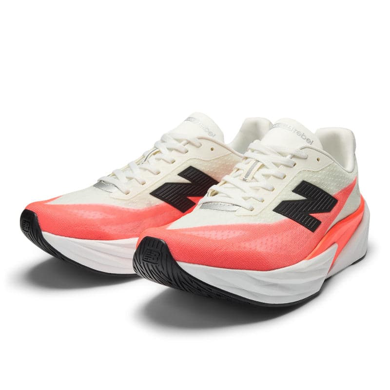 New Balance FuelCell Rebel v5 – Urgent Red White — 4