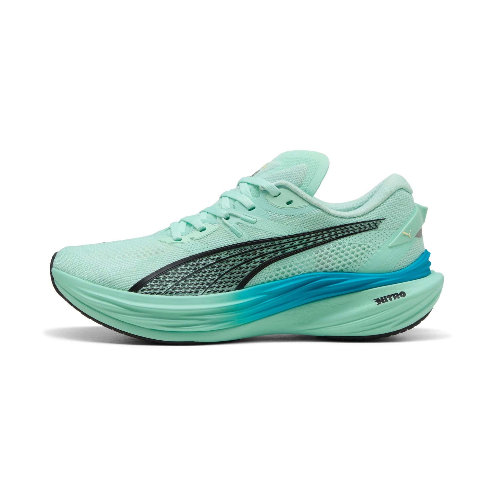 PUMA Deviate Nitro 3 – Mint Melt Speed Blue — 2
