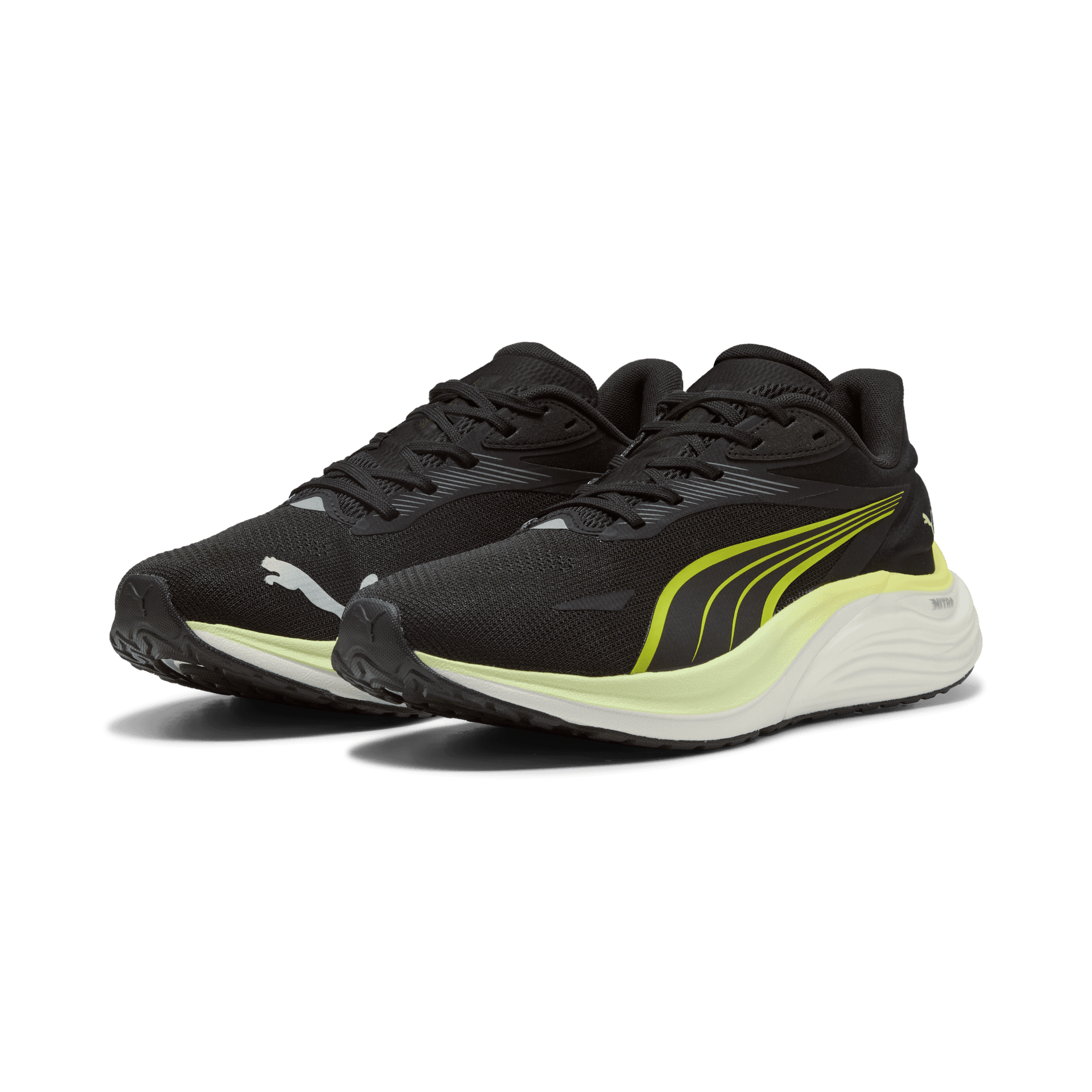PUMA Electrify Nitro 4 – Puma Black Apple Spritz Lux Lime — 3