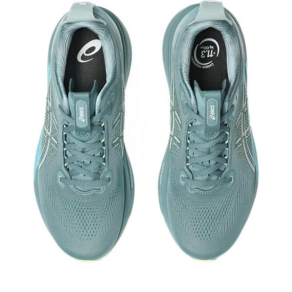ASICS Gel-Kayano 33 – Foggy Teal Illuminate Yellow — 7