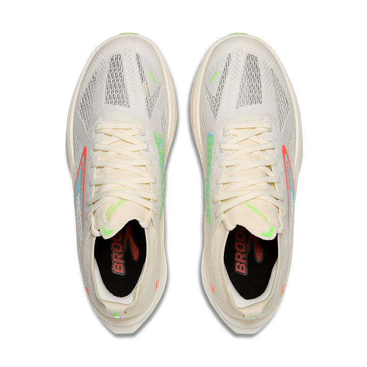 Brooks Hyperion Max 3 – Coconut Green Gecko Pink Clay — 7