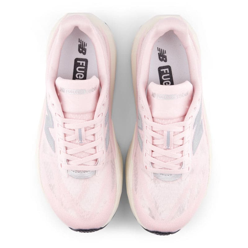 New Balance FuelCell Rebel v5 – Pink Granite Silver Metallic — 5
