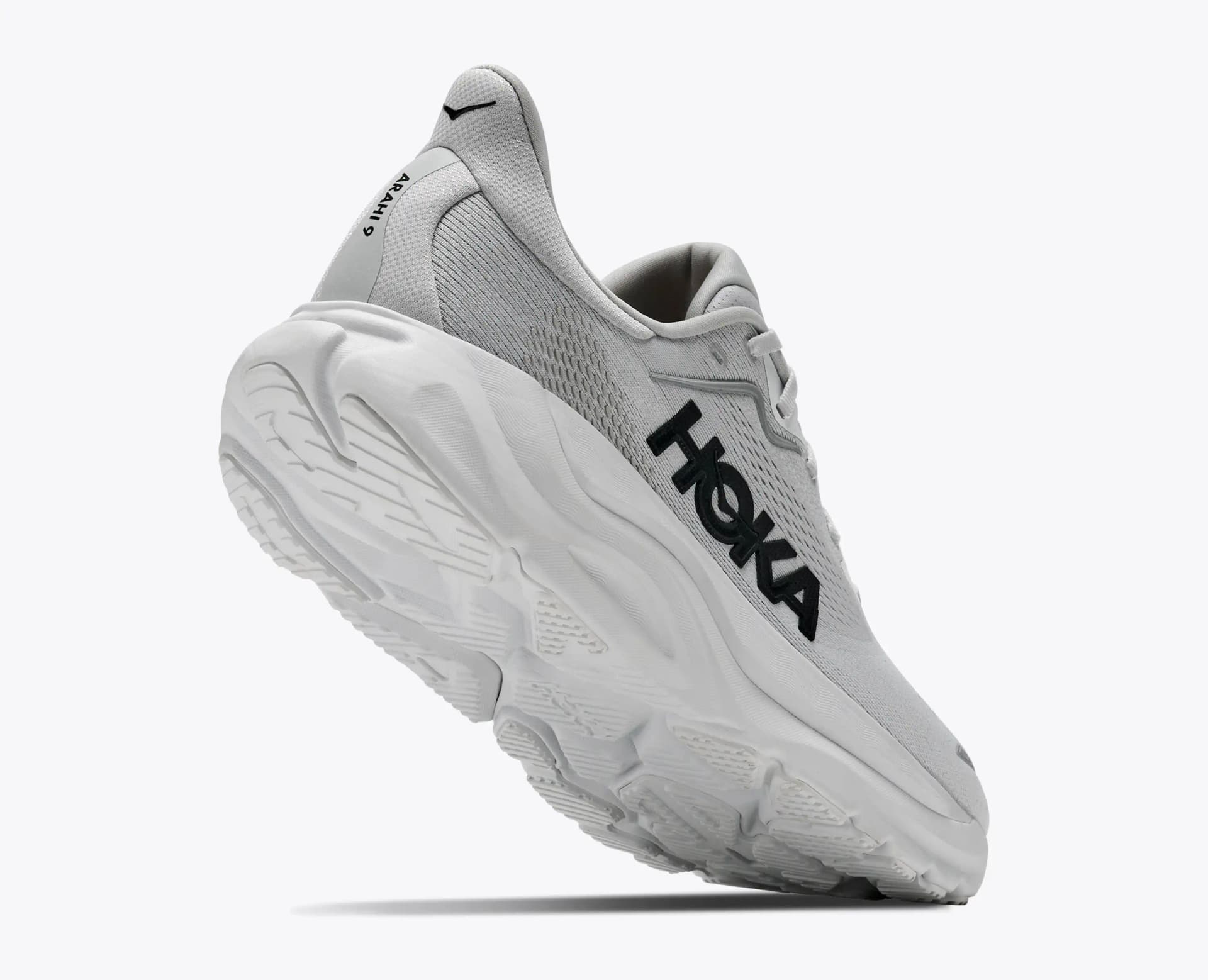 HOKA Arahi 9 – Cosmic Grey / Stardust — 4