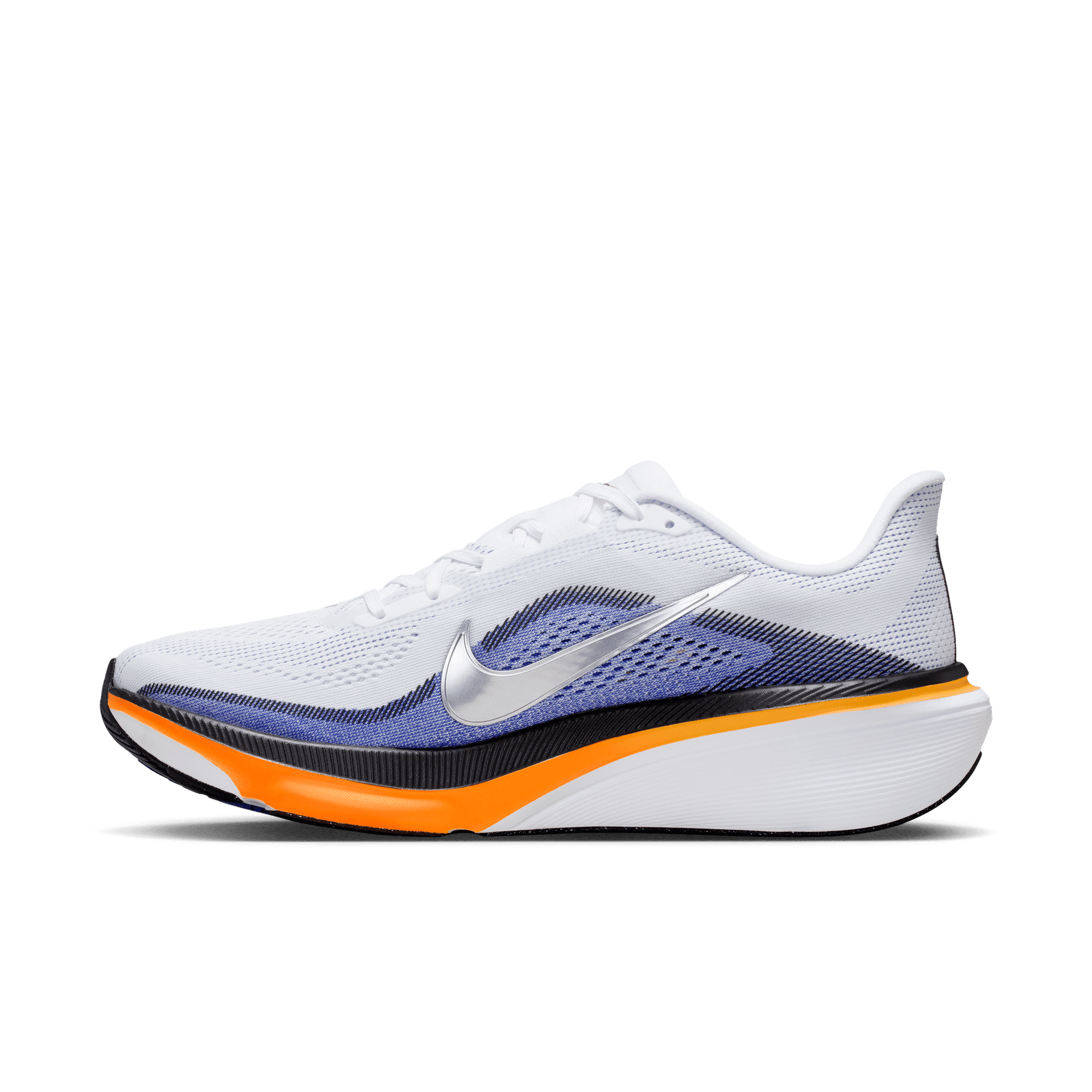 Nike Pegasus 42 – White Metallic Silver Lapis Total Orange — 4
