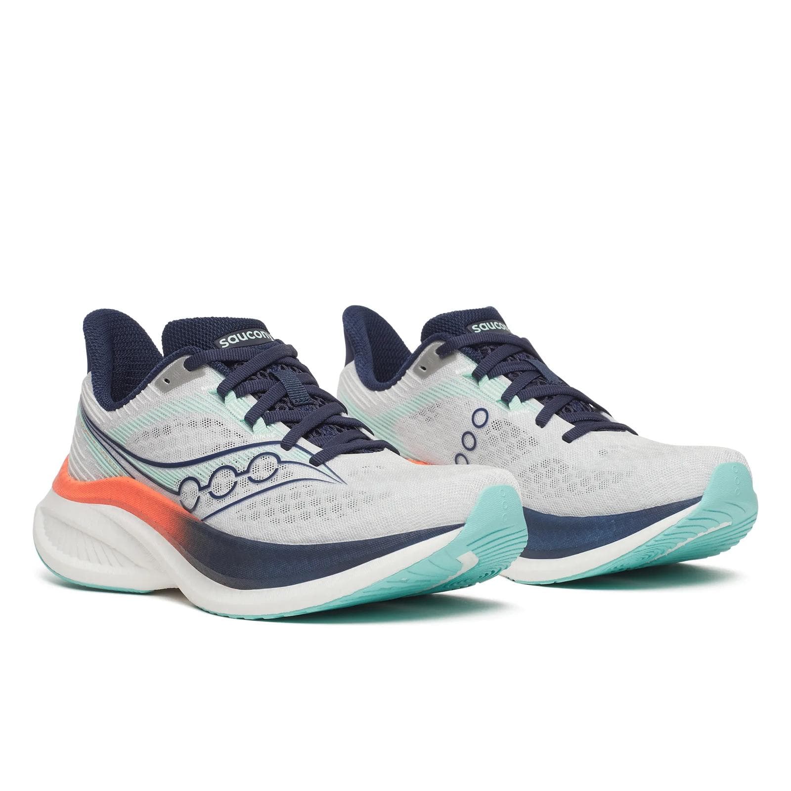 Saucony Endorphin Speed 5 Dames – White | Navy — 2