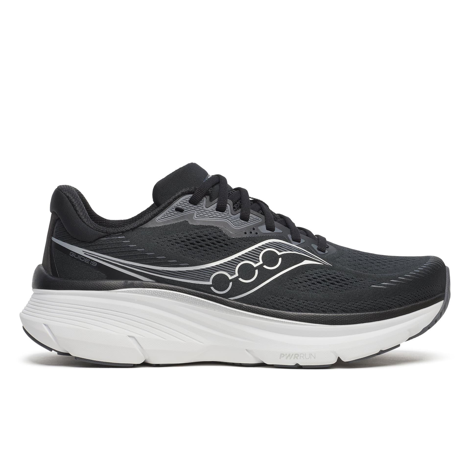 Saucony Guide 19 – Black Silver — 2