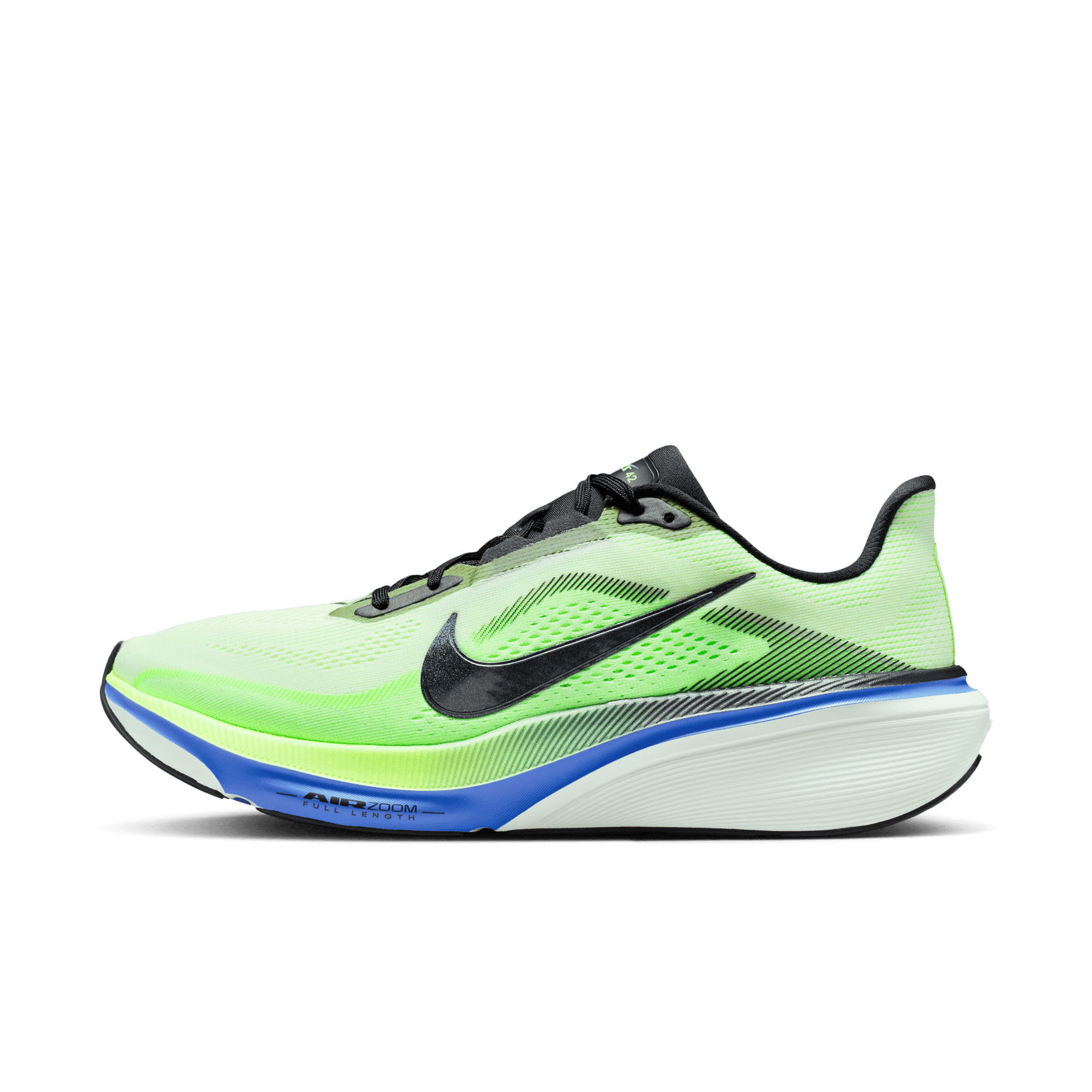 Nike Pegasus 42 – Volt Tint Black Spruce Sapphire — 2