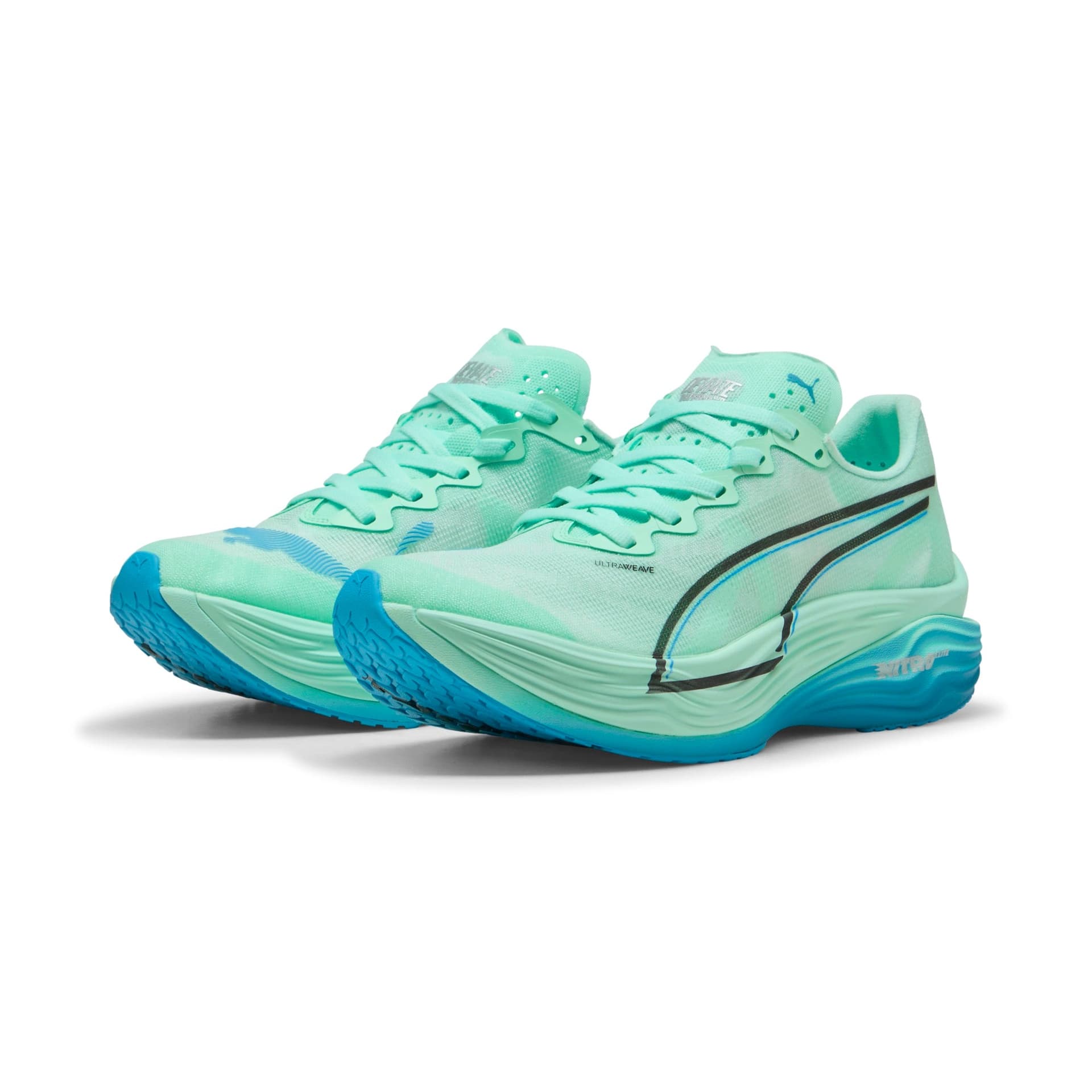 PUMA Deviate Nitro Elite 3 – Mint Melt Speed Blue — 3