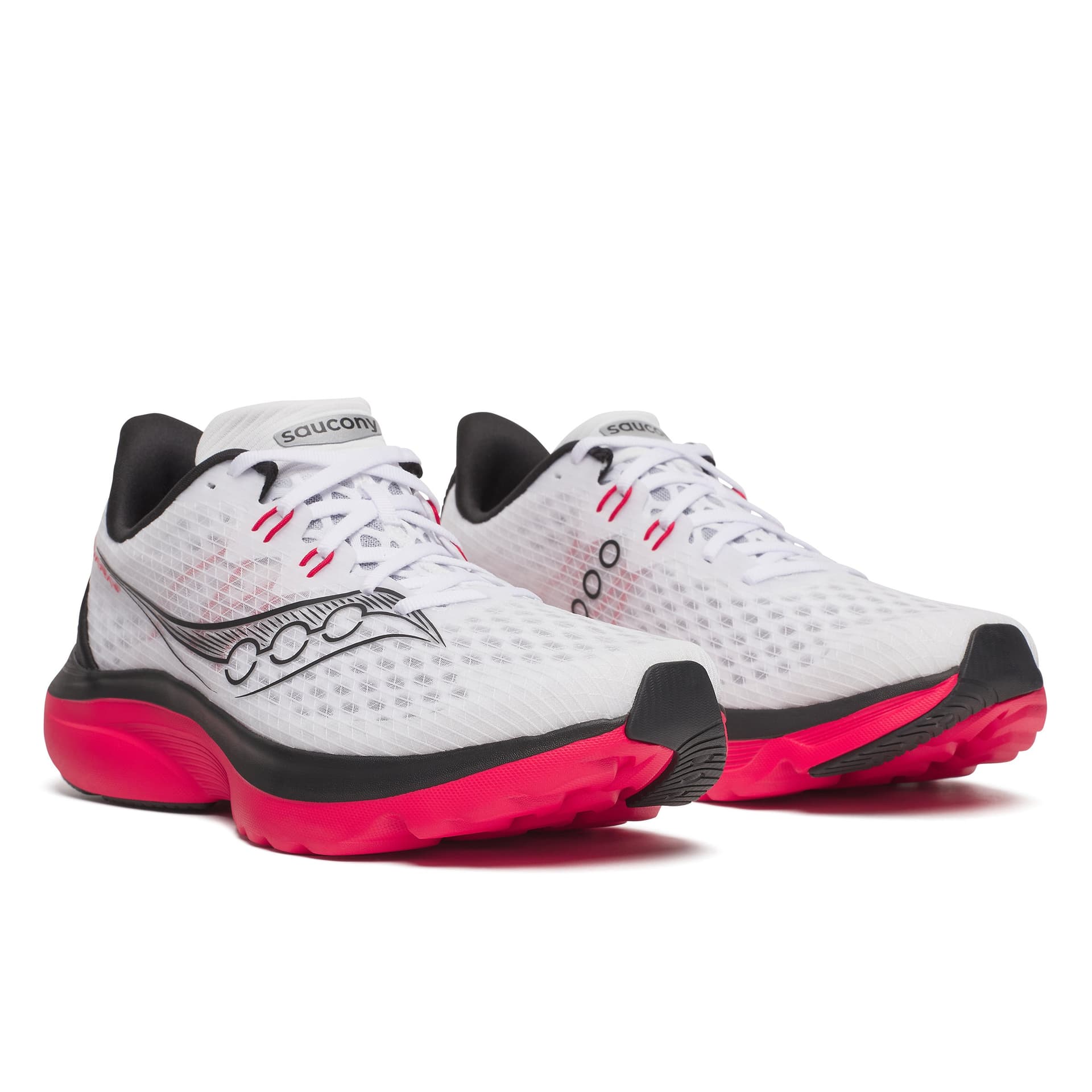Saucony Kinvara 16 – White Red — 3