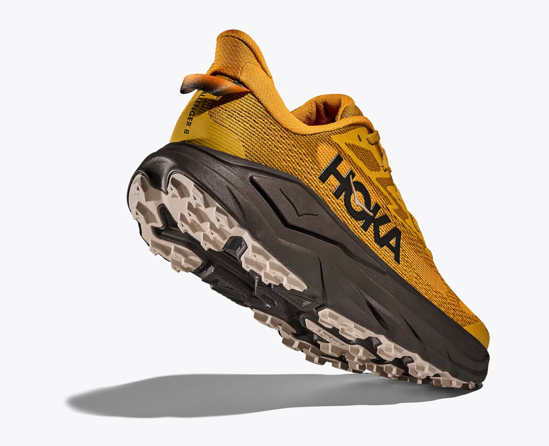HOKA Challenger 8 – Mustard Seed / Black — 4