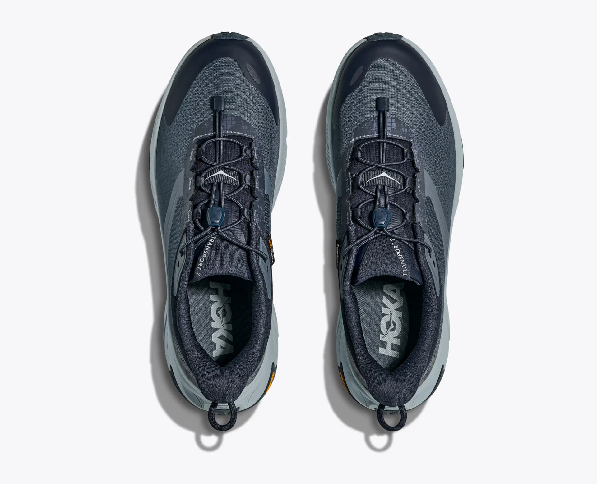 HOKA Transport 2 – Faded Navy / Mineral Blue — 2