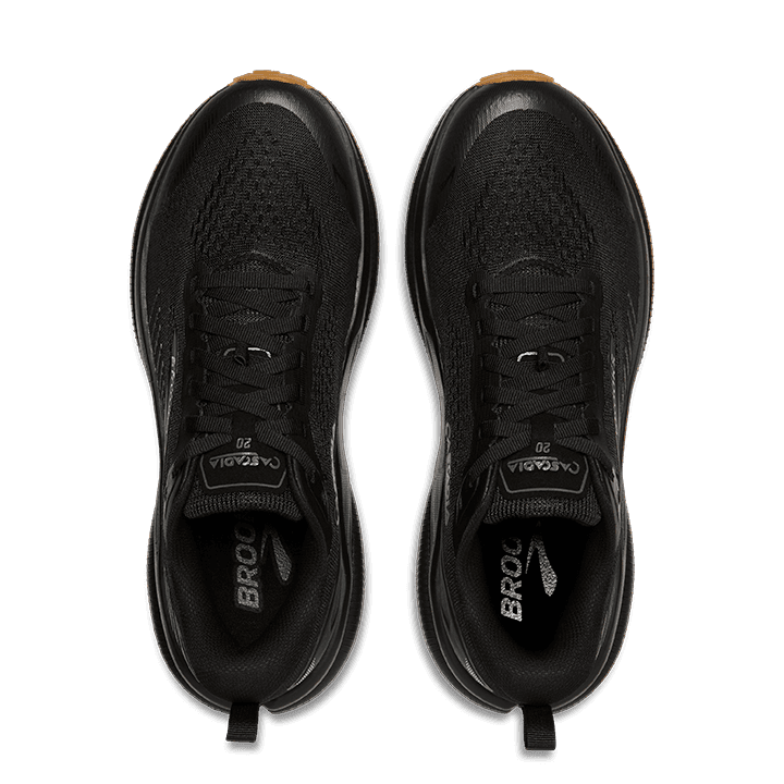 Brooks Cascadia 20 – Black Ebony Gum — 7
