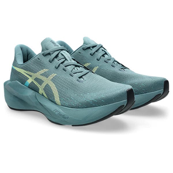 ASICS Novablast 6 – Foggy Teal Illuminate Yellow — 2