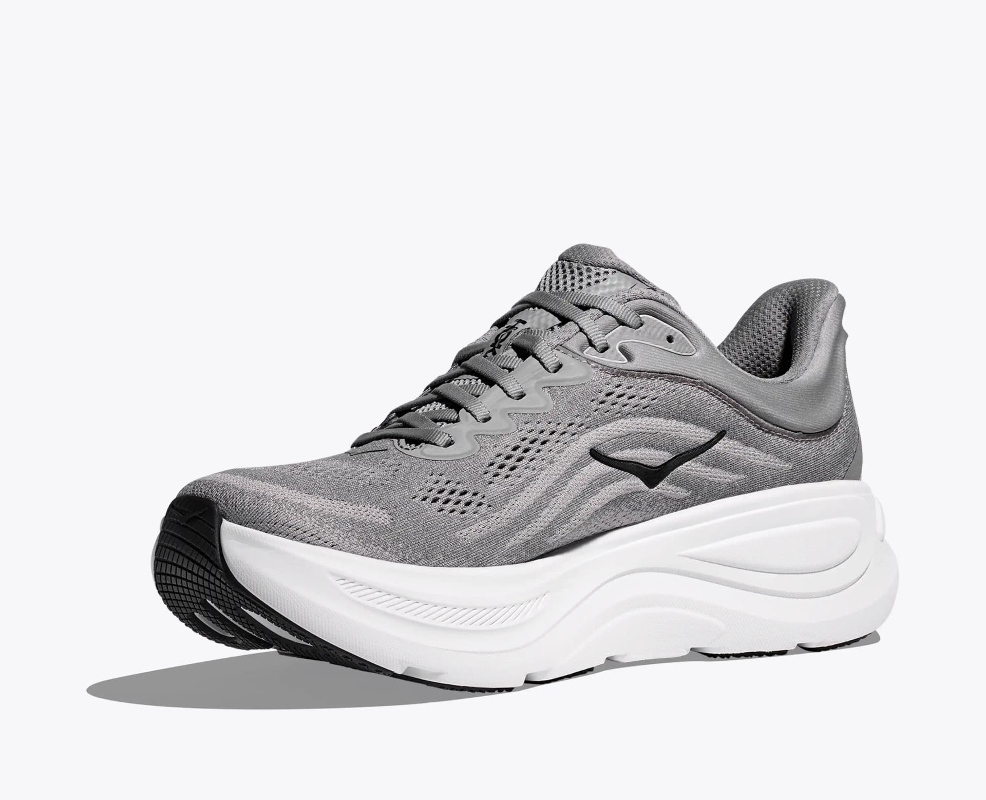 HOKA Bondi 9 – Galactic Grey / Stellar Grey — 3