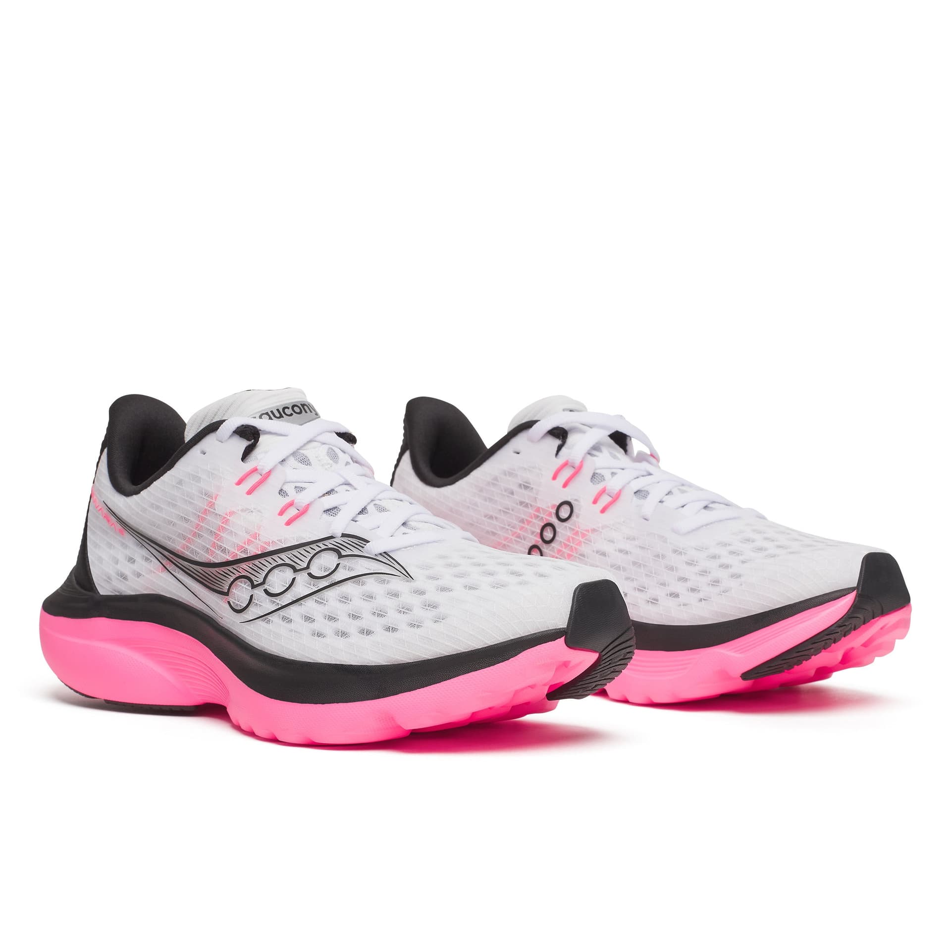 Saucony Kinvara 16 – White Black — 3