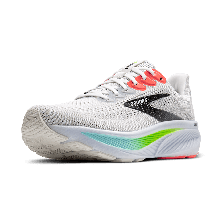 Brooks Ghost 17 – White Pink Clay Gecko — 4