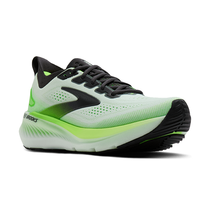 Brooks Glycerin GTS 23 – White Phantom Green Gecko — 2