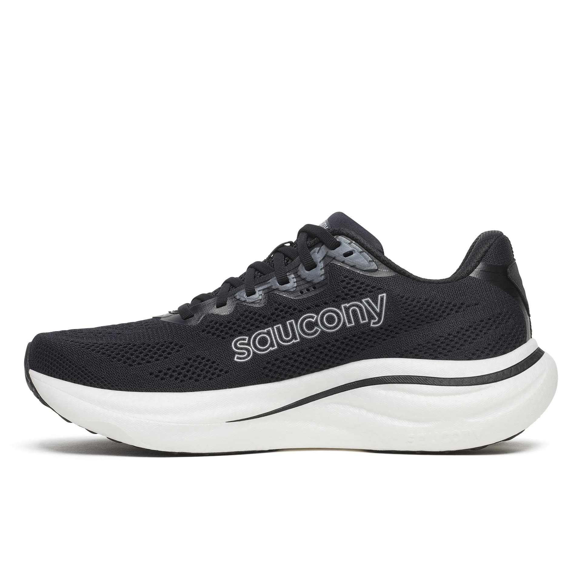 Saucony Ride 19 – Black Silver (2) — 3