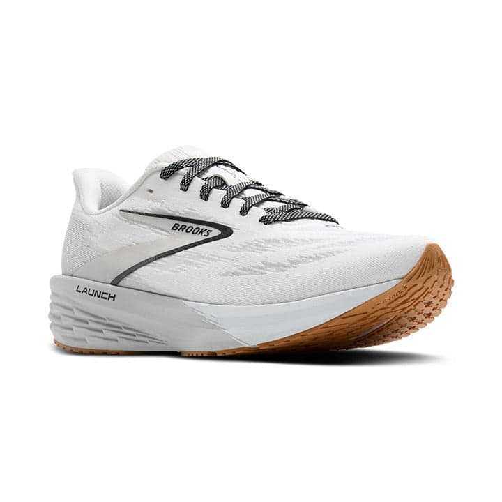 Brooks Launch 11 – White Grey Black (2) — 2
