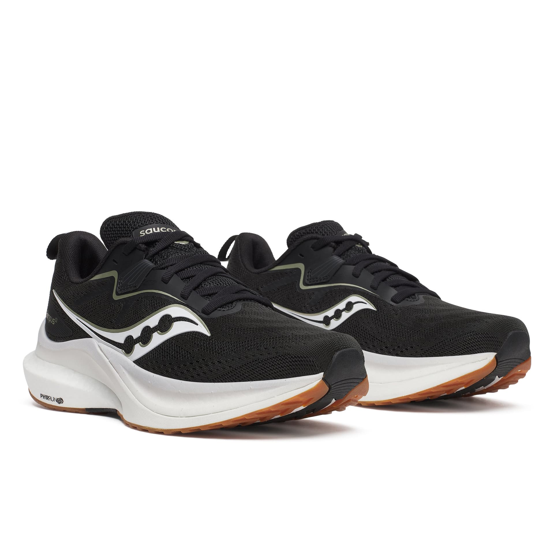 Saucony Tempus 2 – Black White — 3