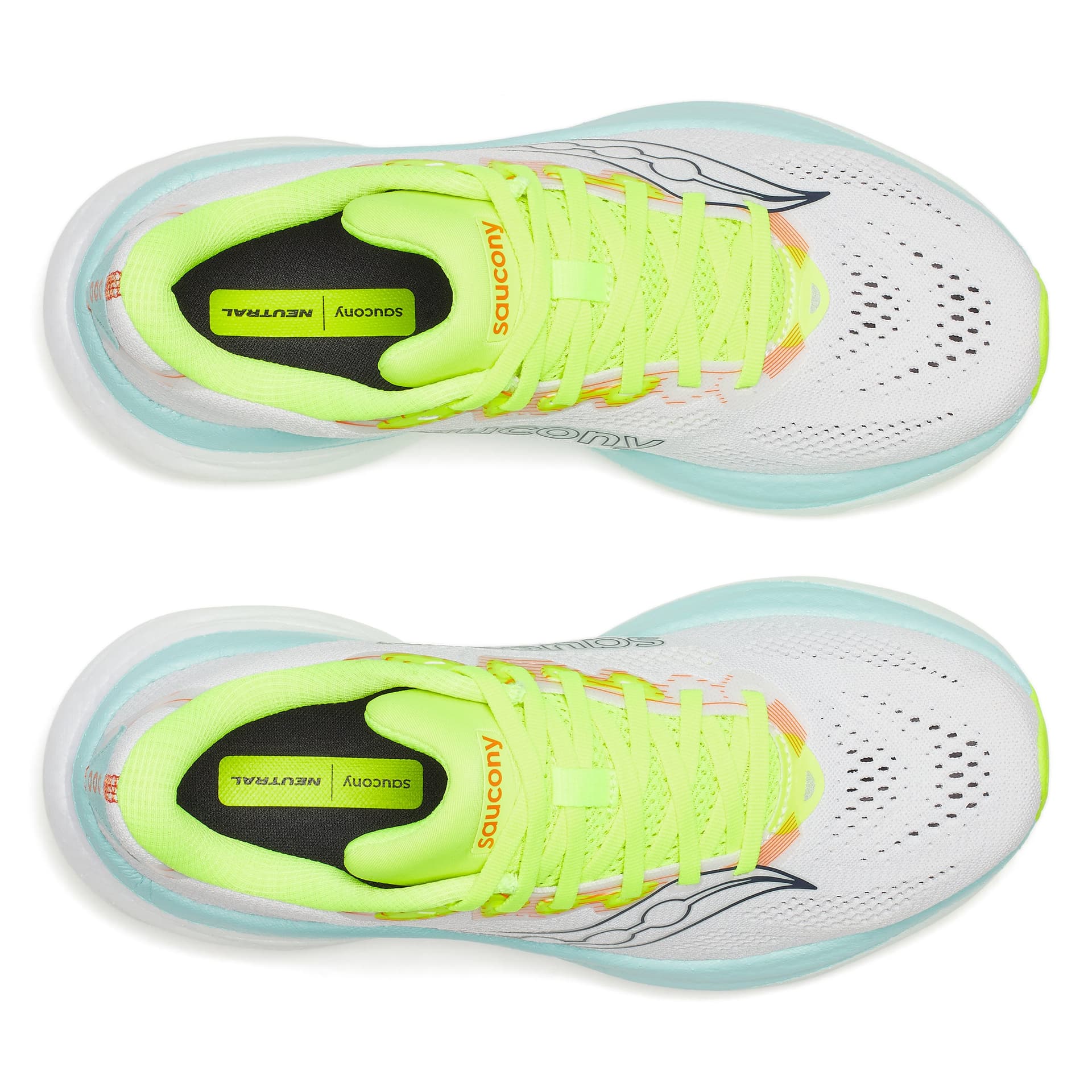 Saucony Ride 19 – White Splash — 5