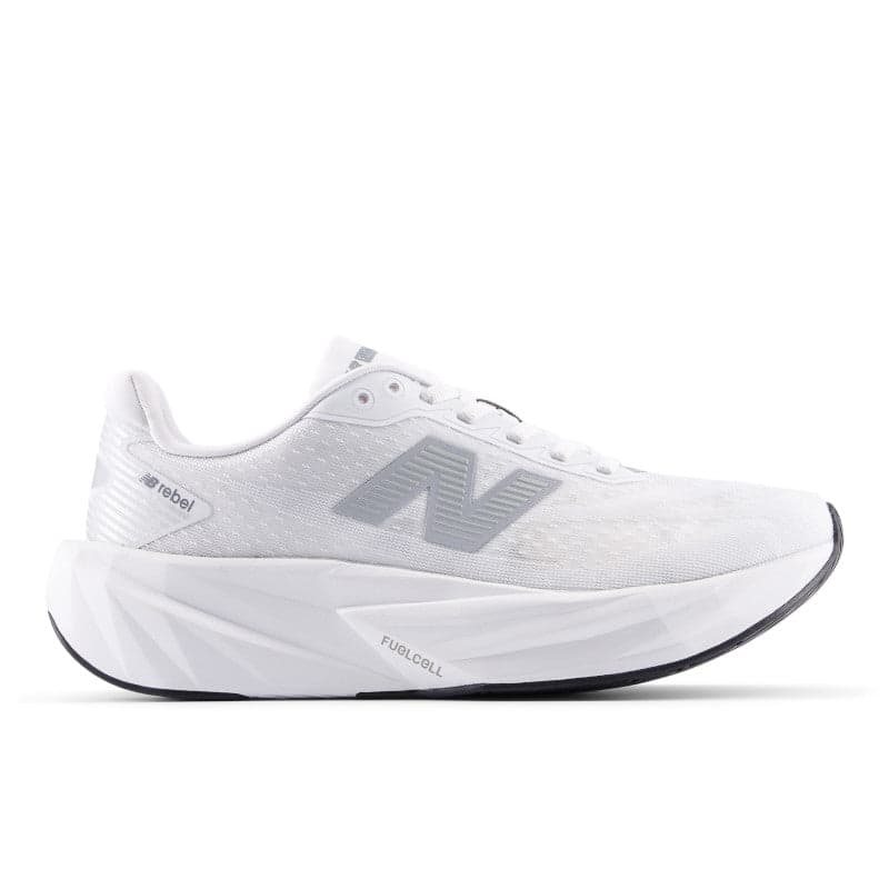 New Balance FuelCell Rebel v5 – White Silver Metallic
