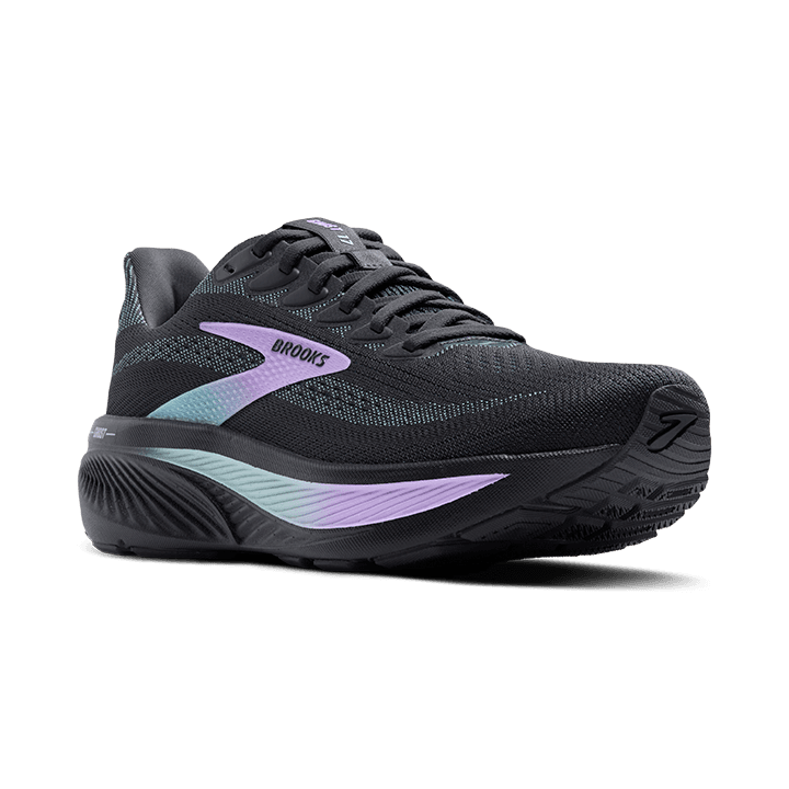 Brooks Ghost 17 – Grey Clearwater Purple — 2