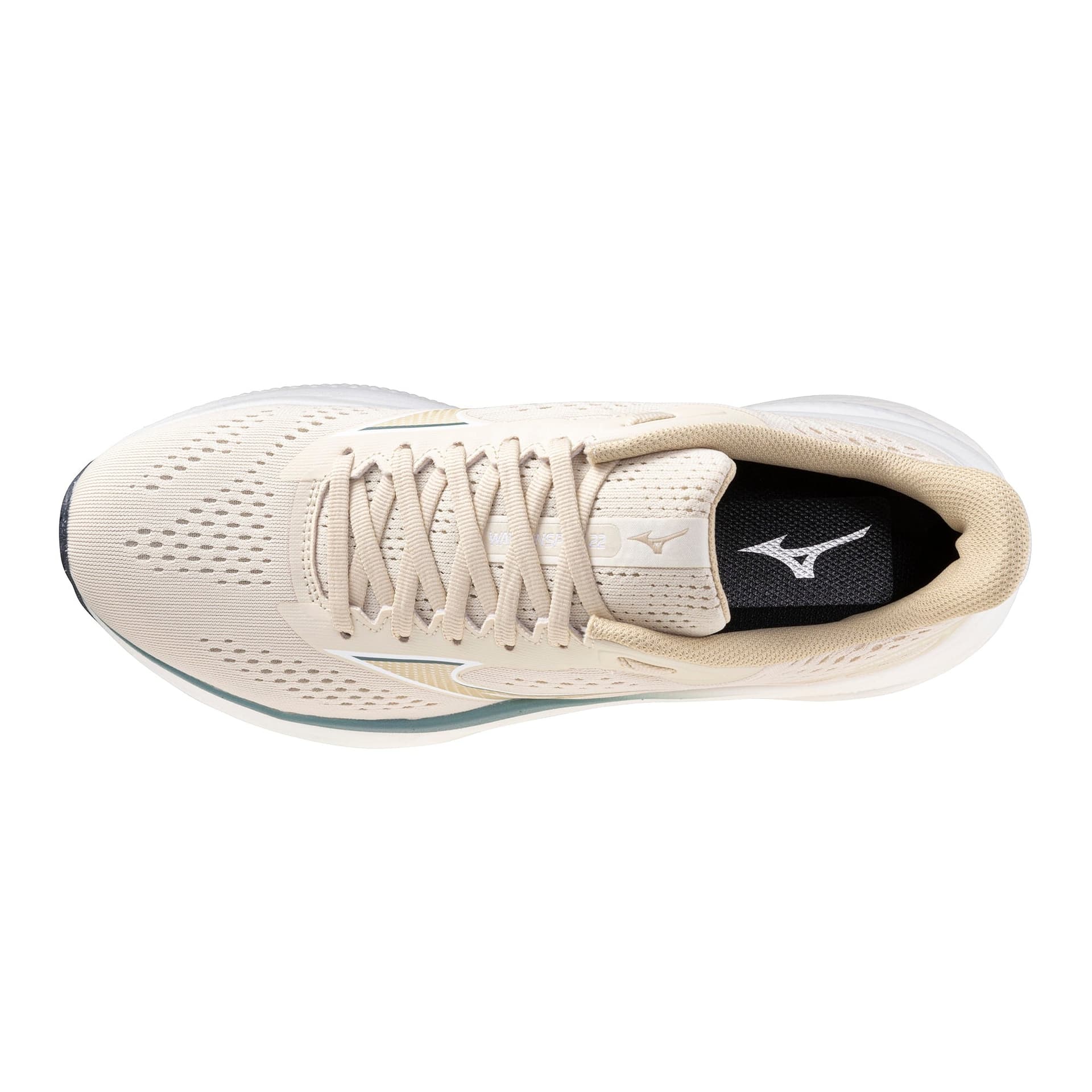 Mizuno Wave Inspire 22 – Summer Sand Pale Khaki — 4