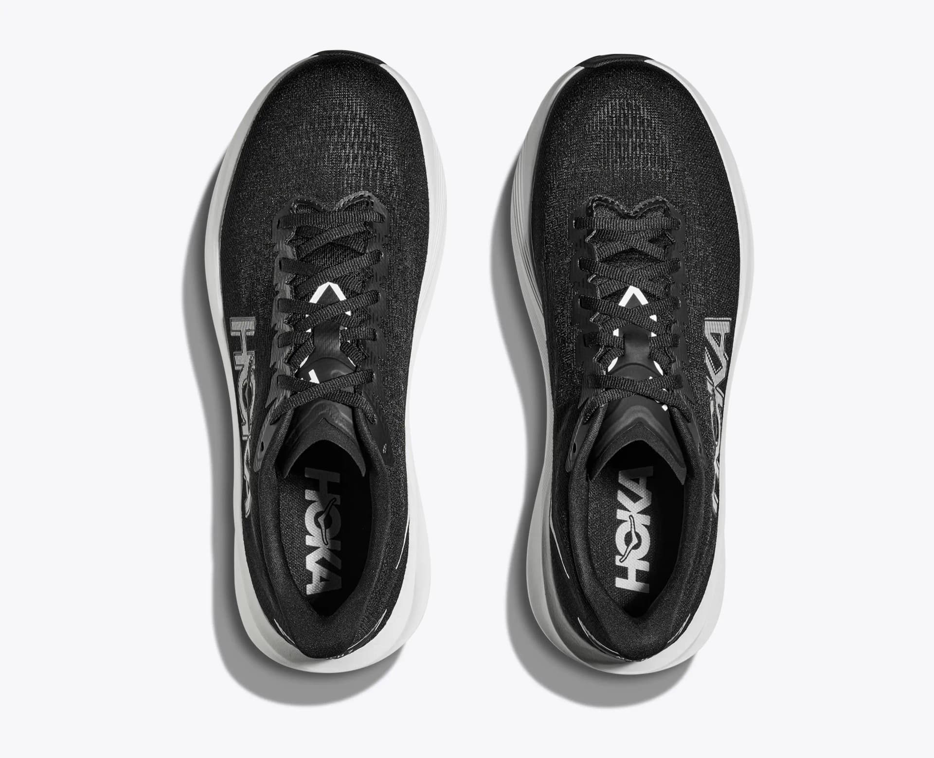 HOKA Mach 7 – Black / White — 2