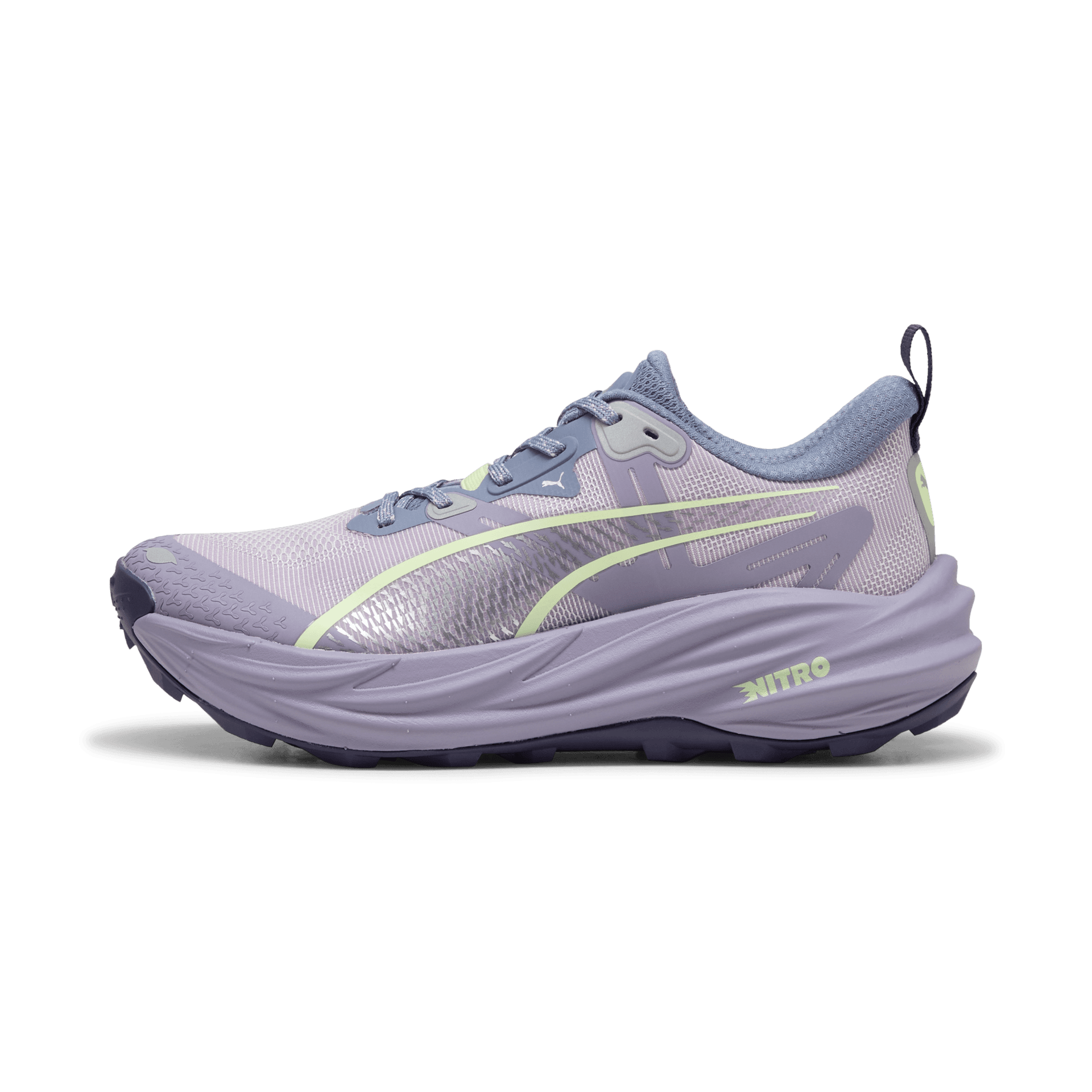 PUMA Voyage Nitro 4 – Lilac Luster Gray Sky Apple Spritz Deep Plum — 2
